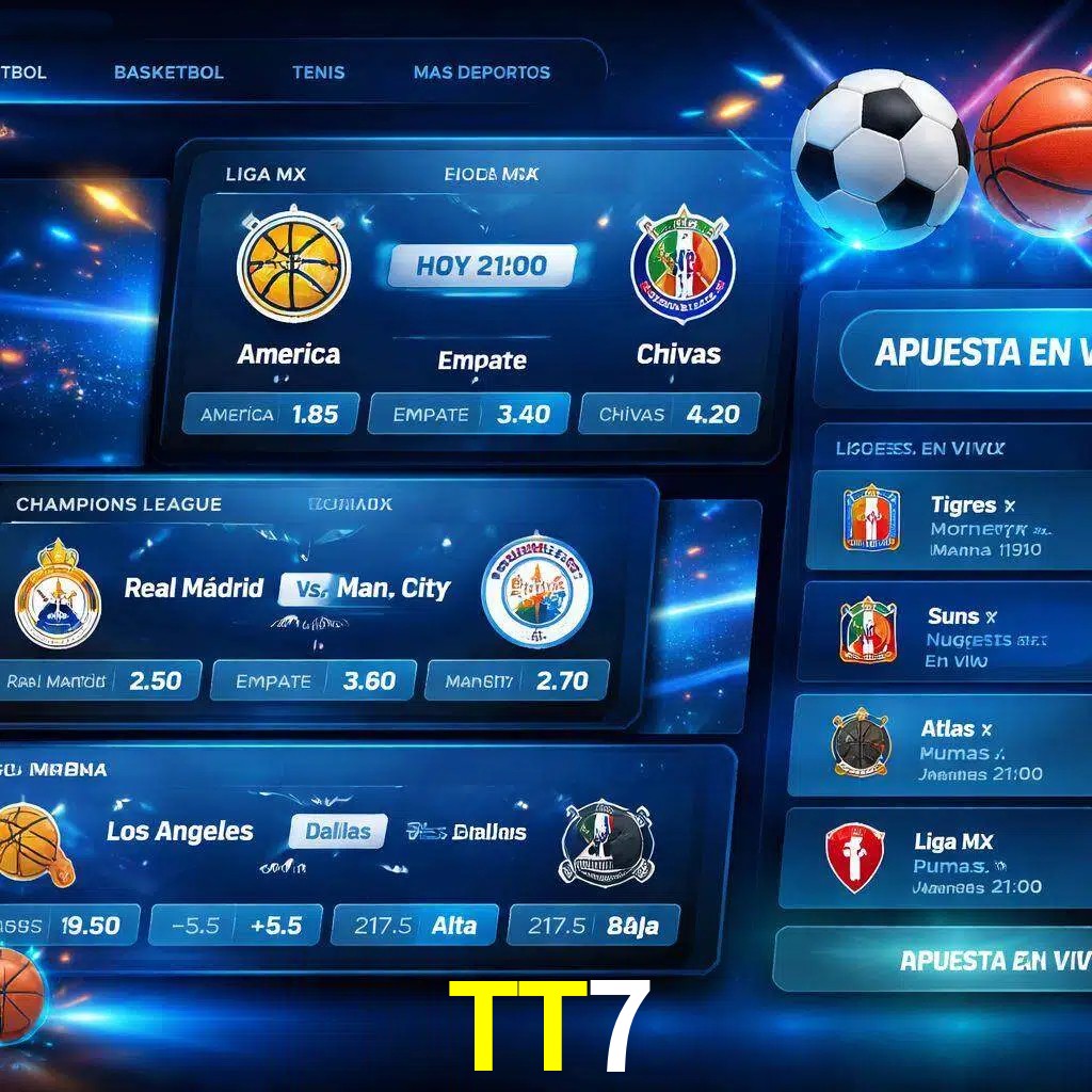 Mercados de apuestas deportivas TT7 para jugadores en México